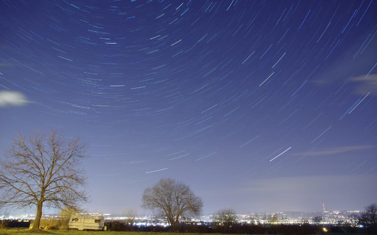 Startrails over Dresden